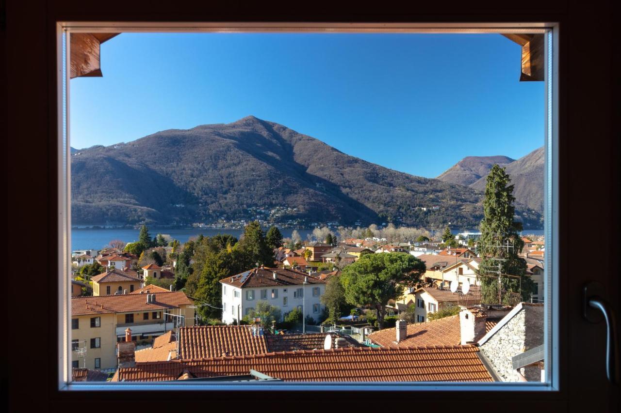 Casa Del Borgo "Aria & Acqua" Sul Lago Maggiore Maccagno Екстер'єр фото
