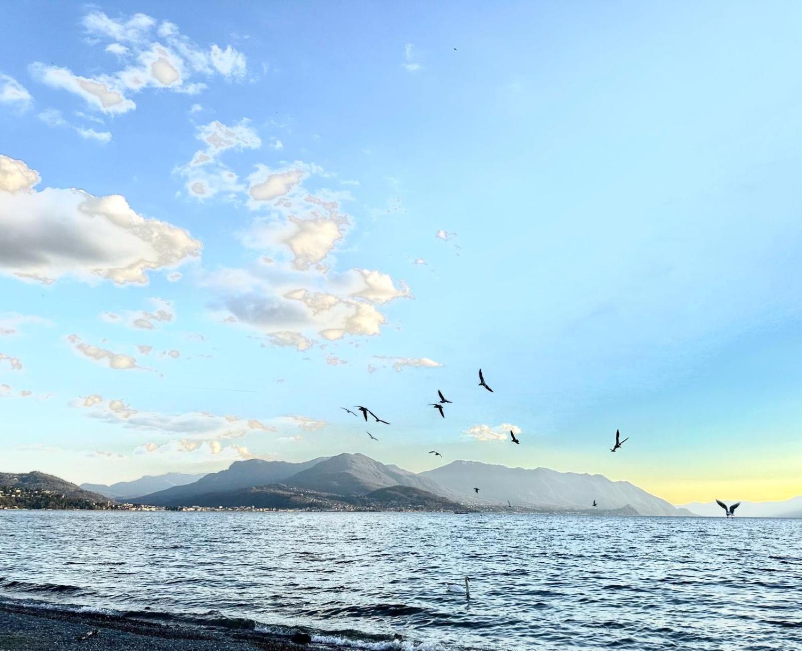 Casa Del Borgo "Aria & Acqua" Sul Lago Maggiore Maccagno Екстер'єр фото