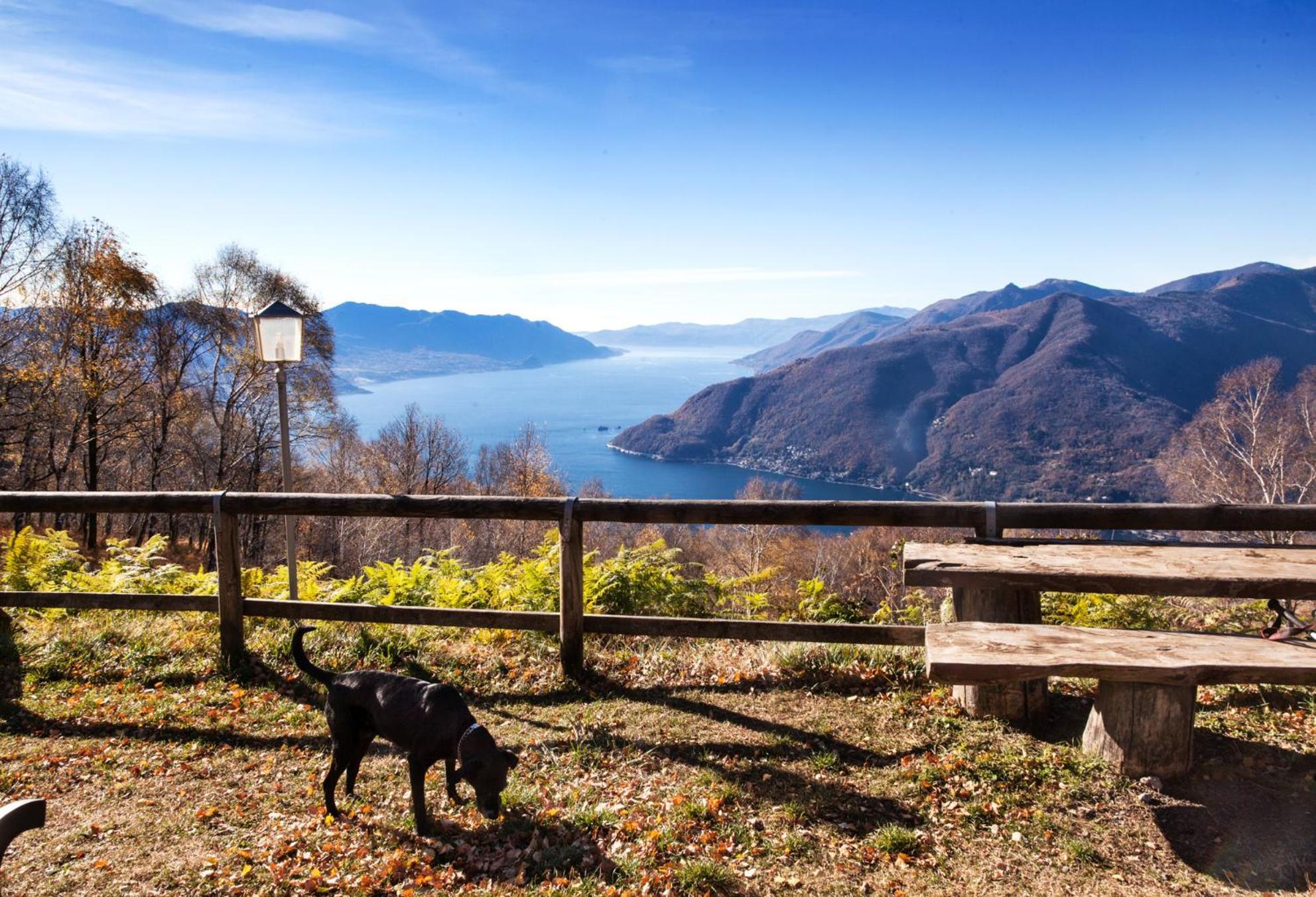 Casa Del Borgo "Aria & Acqua" Sul Lago Maggiore Maccagno Екстер'єр фото